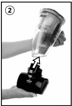 BISSELL B2278N - Using the motorized brush - 1