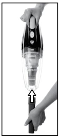 BISSELL B2278N - NOTE: The upholstery tool can be rotated either clockwise or counterclockwise for cleaning convenience. - 2