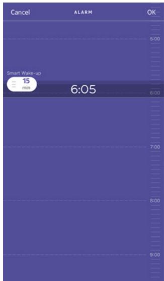 WITHINGS MoveTimeChicBleu - Activer l'alarme - 2