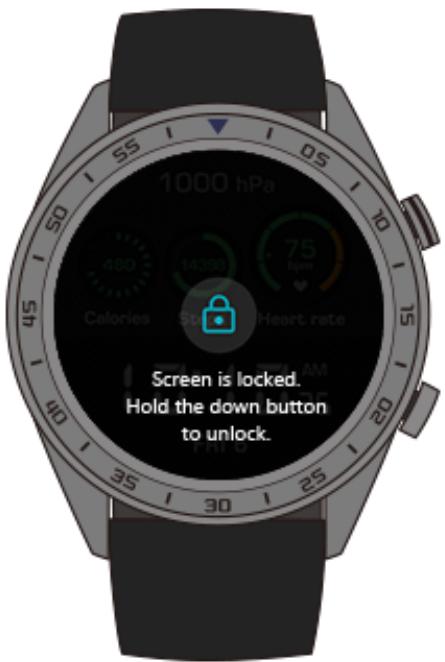 HUAWEI WATCH GT 2 46MM CLASSIC - Verrouiller l'écran - 2