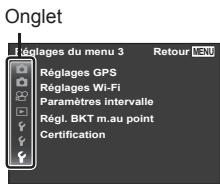 OLYMPUS TG-4 - Personnalisation des réglages - 2