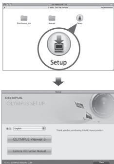 OLYMPUS TG-4 - Installes OLYMPUS Viewer 3. - 1