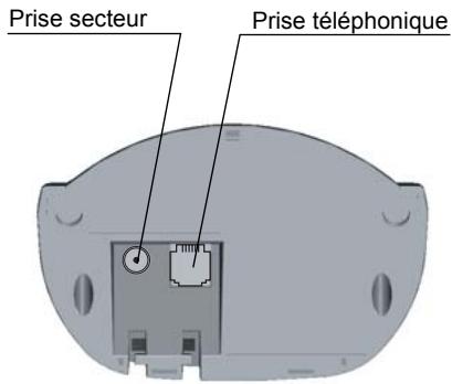 SAGEM D 60C - Raccordement de la base - 2