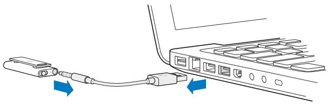 APPLE SHU 4G MC164ZD/B - Déconnexion de l'iPod shuffle - 1