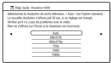 SONY BDV-Z7 - Si vous sélectionnez [HDMI] à l'étape 7 - 1