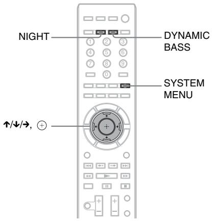 SONY BDV-Z7 - Utilisation de l'effet sonore - 1