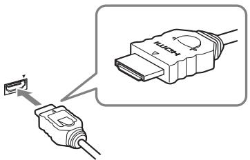 SONY BDV-Z7 - Méthode 2: Raccordement à l'aide d'un cable HDMI* (B) et d'un cordon video (A) - 1