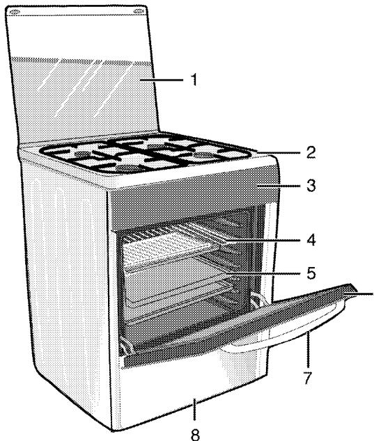 BEKO FSE63120DWCS - Vue d'ensemble - 1