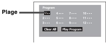 SCOTT CRX-I908 - Programmes mémorables   Lecture programmée de plages - 1