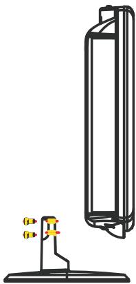 TOKAI LTL 1902U - FIXATION DU TV SUR LE SUPPORT - 1