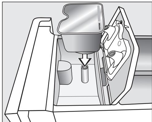 MIELE WTH120WPM - Insérer la capsule - 2
