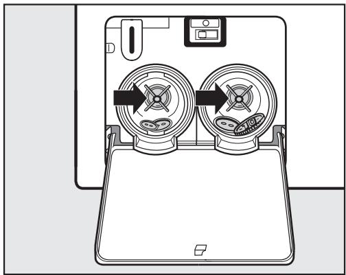 MIELE WTH120WPM - Nettoyer le filtrde vidange - 1