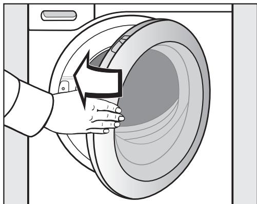MIELE WTH120WPM - Retirer les cartouches de dessive et les crosses du tambour - 2