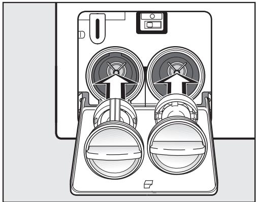 MIELE WTH120WPM - Nettoyer le filtrde vidange - 2