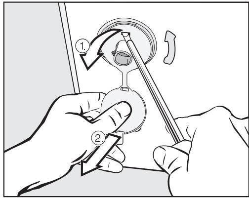 MIELE WTH120WPM - Démonter les sécurités de transport - 1