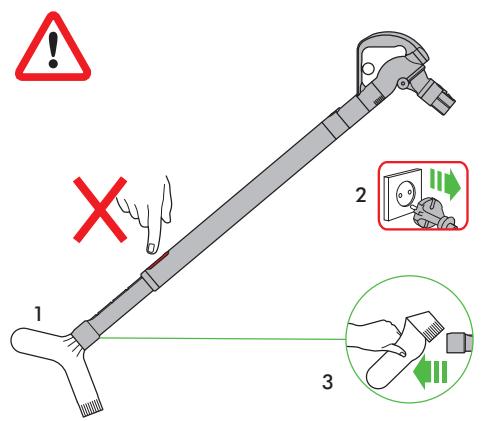 DYSON BigBallMultifloor2 - Ucpaná mística – tepelná pojistka - 1