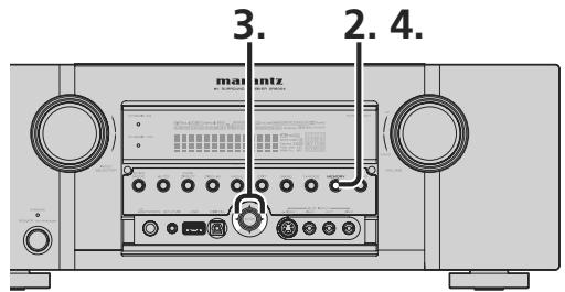 MARANTZ SR5004/N1B - MÉMOIRE DE PRESELECTION - 1