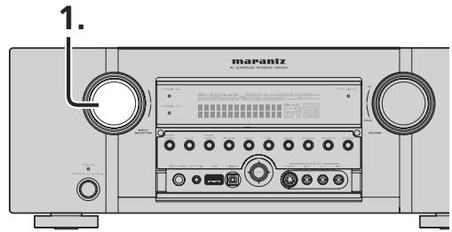 MARANTZ SR5004/N1B - OPÉRATION DU PÉRIPHÉRIQUE DE STOCKAGE iPod (SR6004 UNIQUÉMENT) - 1