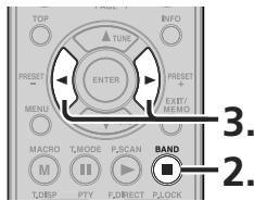 MARANTZ SR5004/N1B - MODE DE RECHERCHE DE PRESELECTIONS - 3