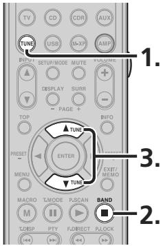 MARANTZ SR5004/N1B - MODE DE RECHERCHE DE TOUS LES CANAUX - 2