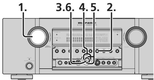 MARANTZ SR5004/N1B - MODE DE RECHERCHE PAR CATEGORIE - 1