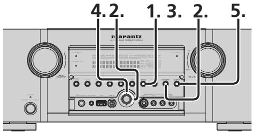 MARANTZ SR5004/N1B - MÉMOIRE DE PRÉSELECTION AUTOMATIQUE - 1