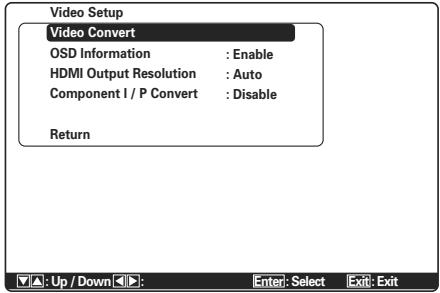 MARANTZ SR5004/N1B - 4VIDEO SETUP (CONFIGURATIONVIDÉO) - 2