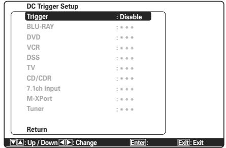 MARANTZ SR5004/N1B - 5-2 DC TRIGGER SETUP - 2