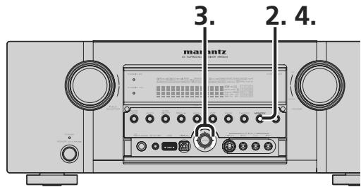 MARANTZ SR5004/N1B - MÉMOIRE DE PRESELECTION - 1