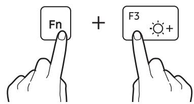 SAMSUNG GalaxyBook2Pro - Contrôler la luminosité à l'aide du clavier - 2