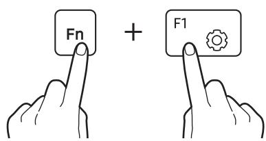 SAMSUNG GalaxyBook2Pro - Utiliser les touches de fonction - 1