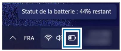 SAMSUNG GalaxyBook2Pro - État de la batterie - 1