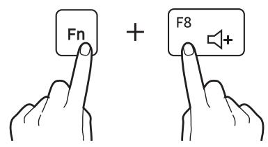SAMSUNG GalaxyBook2Pro - Contrôler le volume à l'aide du clavier - 2