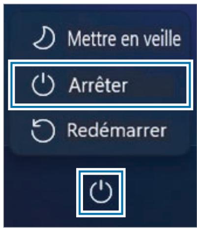 SAMSUNG GalaxyBook2Pro - Éteindre l'ordinateur - 1