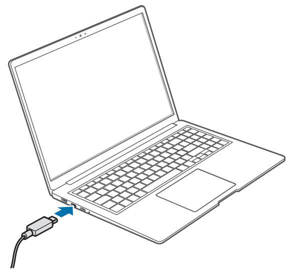 SAMSUNG GalaxyBook2Pro - Charger la batterie - 1