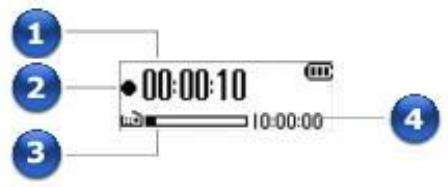 CREATIVEREFERENCE ZEN NANO 160 - Présentation de l'écran Enreg. FM - 1