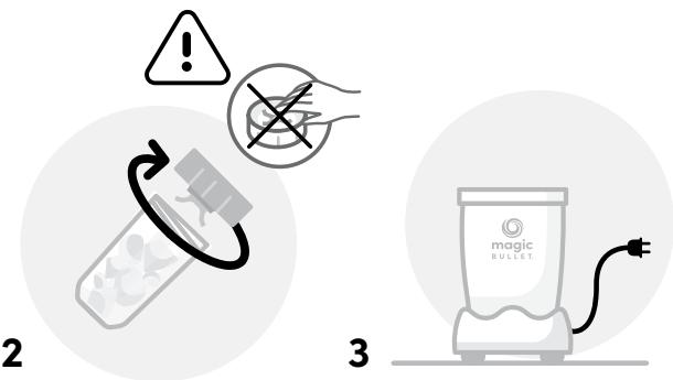 NUTRIBULLET MBR10 - Quick guide. - 5