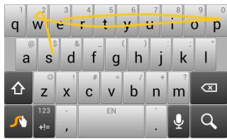 ACER JADE S BLANC - Swype - 1