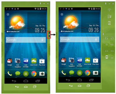 ACER JADE S BLANC - Barre d'outils AcerEXTEND - 1