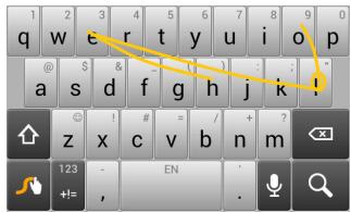 ACER JADE S BLANC - Swype - 2
