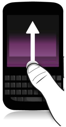 BLACKBERRY Q5 - Mettre votre terminal en mode veille - 1