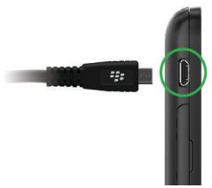 BLACKBERRY Q5 - Transférer des fichiers entre votre ordinateur et votre terminal via une connexion USB - 1