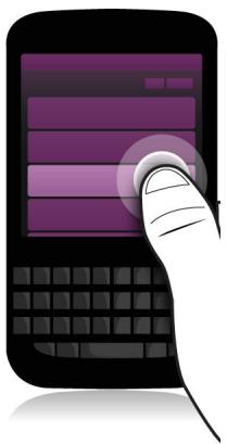 BLACKBERRY Q5 - Sélectionner des éléments - 1