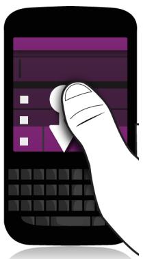 BLACKBERRY Q5 - Consulter vos événements à partir de BlackBerry Hub - 1