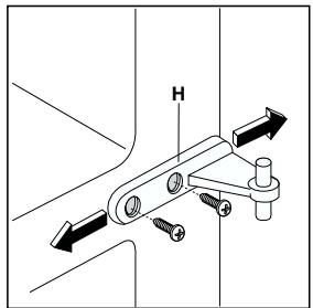 ARMAR ARB 3323 - Pour changer le sens d'ouverture des portes - 3