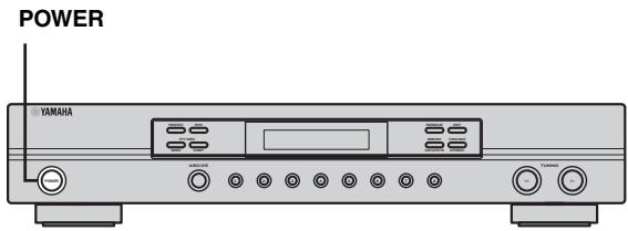 YAMAHA TX-497 - Mise sous tension - 1