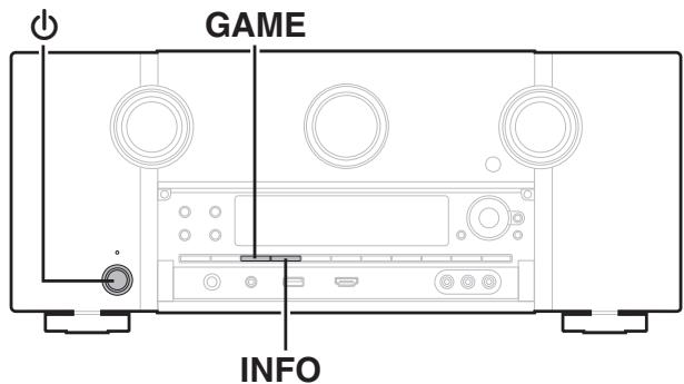 MARANTZ R8015 - Réinitialisation des réglages d'usine - 1