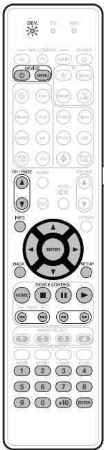 MARANTZ R8015 - Utilisation avec (boitier pour satellite (SAT) / cable (CBL) / Lecteur multimédia / TV IP) - 1