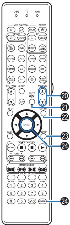 MARANTZ R8015 - Touche lumineuse - 2