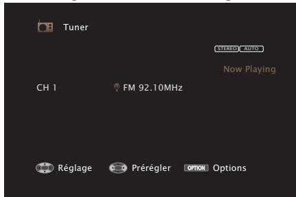MARANTZ R8015 - Écoute de diffusion FM/AM - 1
